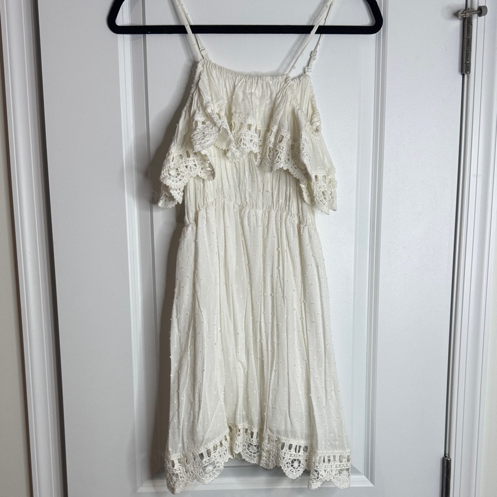 Altar'd State Cream Lace Dress